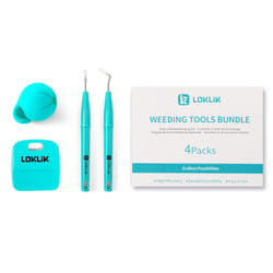 LOKLiK SG-GJ-0016-US-L-B2B outil de découpe pour loisirs créatifs Weeding tool set Métallique, Turquoise 4 pièce(s)