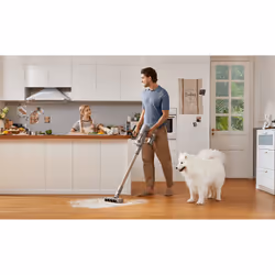 Dreame Z10 Aspirateur balai Batterie Sec mousse, Micro Sans sac 0,5 L 481 W Beige 2900 Ah - Vue supplémentaire 4