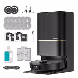 Dreame X40 Ultra Complete robot aspirateur 0,3 L Sans sac Noir