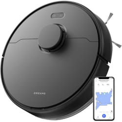 D9 Max Gen 2 Aspirateur Robot Laveur 2 en 1 Navigation lds Intelligente Laser 6 000Pa Poils d'animaux Noir - Dreame