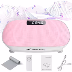 Plateforme Vibrante avec Télécommande MERACH : Innovation et performance à votre portée ! Découvrez la plateforme vibrante ME ...