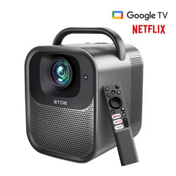 Projecteur ETOE Seal Pro - 1000 ANSI - 1080P Natif - Google TV - Mise au Point Automatique - Correction Automatique du Trapèze