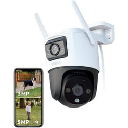 Imou 4K5MP+3MP Caméra Surveillance WiFi Extérieure à Double Objectif