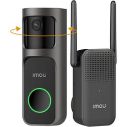 Imou DB2S Sonnette vidéo 2K3MP avec Chimeextérieur avec caméra