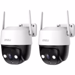 Imou 2K3MP Lot de 2 Caméra Surveillance WiFi Extérieur 360°