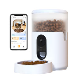 Imou PF1 4L gamelle et abreuvoir pour chiens et chats Acier inoxydable Blanc Chat Distributeur automatique pour animaux de compagnie