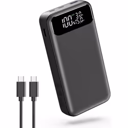 A ADDTOP Batterie Externe 65W 20000mAh Power Bank Charge Rapide 3 Ports