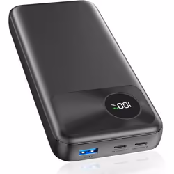 Batterie Externe - ADDTOP - 20000mAh - Charge Rapide 225W - 3 Ports USB - Écran LED