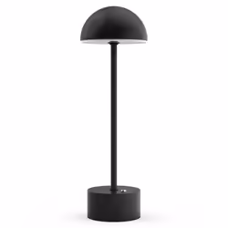 Lampe de Chevet - TOMONS - LED Sans Fil - Contrôle Tactile - Température Ajustable - Noir