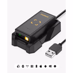 Inateck BCST-46, Lecteur de code barre portable, 1D/2D, CMOS, Code 128, Code 93, EAN-13, EAN-8, ISBN, ISSN, ITF-14, ITF-6, In ...