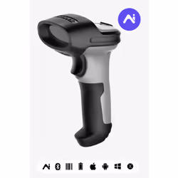 Inateck BCST-70-AI, Lecteur de code barre portable, 1D, Laser, Codabar, Code 11, Code 128, Code 32, Code 39 (ASCII), Code 93, ...