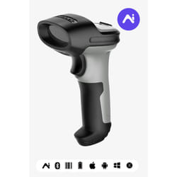 Inateck BCST-70-AI Lecteur de code barre portable 1D Laser Noir, Gris