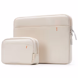 Inateck 360° Protection Housse 13 Pouces Compatible avec MacBook Pro Air 13 M1/M2/M3/M4 Résistante aux éclaboussures et aux C ...