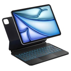 Inateck Clavier magnétique pour iPad Air 11 M3/M2 Air 5e/4e gen 109 Pro 11 (1re-4e gen)AZERTY