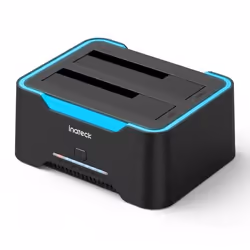 Station d’Accueil - INATECK - RGB SATA vers USB 3.0 - Clonage Hors Ligne - HDD/SSD 25 et 35 Pouces - UASP
