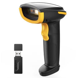 Inateck Scanner Code Barre Bluetooth Lecteur Code Barre sans Fil Portable Douchette Code Barre 1D 2D QR Code avec APP et SDK