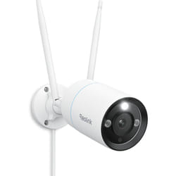 Caméra de Surveillance 4K 8MP 2,4 / 5GHz WiFi 6 Extérieure, Détection Humaine/Véhicule/Animal, Vision Nocturne Couleur, Audio Bidirectionnel, IP67