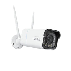 Caméra de Surveillance 4K 8MP 2,4 / 5GHz WiFi 6 Exterieure, Détection Humaine/Véhicule/Animal, Zoom Optique 5X, Vision Nocturne Couleur, Audio