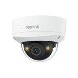 2K+ 5MP Caméra Surveillance Extérieure PoE, Anti-Vandalisme IK10, Vision Nocturne Couleur avec Projecteur, Audio Bidirectionnel, Détection