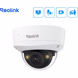 4K 8MP Caméra Surveillance Extérieure PoE, Anti-Vandalisme IK10, Détection Smart Personnes/Véhicules/Animaux, Grand Angle de 125°, Vision Nocturne
