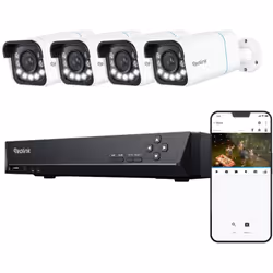 Détection intelligente, protection puissante Les caméras de ce kit peuvent analyser avec précision les formes des personnes,  ...