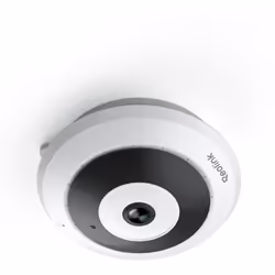 360° et Haute Résolution 6MP La caméra avec objectif fisheye offre des angles de vue extrêmement larges, bien supérieurs à ce ...