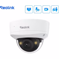4K Ultra HD Zoom Optique 5X et Grand Angle de Vue a 123° avec son angle de vue à 123°, cette caméra PoE couvre davantage de z ...