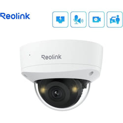 4K 8MP Caméra Surveillance Extérieure PoE, Zoom Optique 5X, Anti-Vandalisme IK10, Vision Nocturne Couleur, Détection de Personne/Véhicule/Animaux,