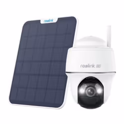 Caméra extérieure Reolink B440 - Panneau solaire - Blanc