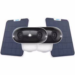 Vue panoramique 180° en 4K UHD sans angle mort Avec la technologie d'assemblage à double image, les deux objectifs peuvent co ...