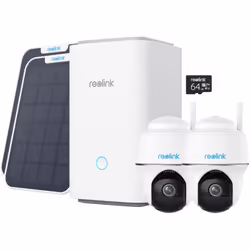 Votre système de sécurité solaire sans fil avec gestion centralisée Améliorez votre sécurité avec jusqu'à 8 caméras IP Reolin ...
