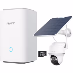Votre système de sécurité solaire sans fil avec gestion centralisée Améliorez votre sécurité avec jusqu'à 8 caméras IP Reolin ...