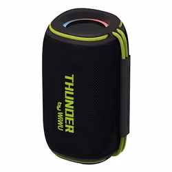 WIWU H5, 15 W, 60 - 20000 Hz, 75 dB, 15 m, Enceinte portable stéréo, Noir