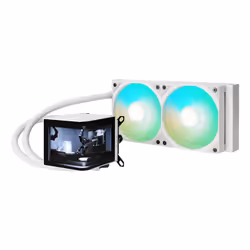TRYX PANORAMA ARGB 240 Processeur Kit de refroidissement du liquide 12 cm Blanc 1 pièce(s) - Vue supplémentaire 4