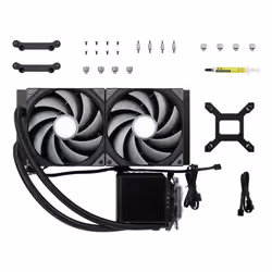 TRYX PANORAMA 280 Processeur Kit de refroidissement du liquide 14 cm Noir 1 pièce(s) - Vue supplémentaire 5