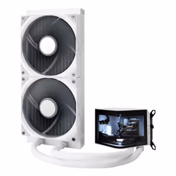 TRYX PANORAMA 280 Processeur Kit de refroidissement du liquide 14 cm Blanc 1 pièce(s)