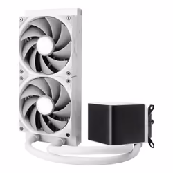 TRYX PANORAMA 240, Kit de refroidissement du liquide, 12 cm, 800 tr/min, 2600 tr/min, Blanc