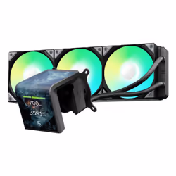 TRYX Panorama SE ARGB 360 Processeur Refroidisseur de liquide tout-en-un 12 cm Noir - Vue supplémentaire 2
