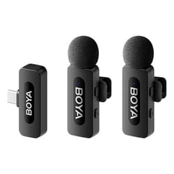BOYA Système de microphone sans fil BY-V2.0 2,4 GHz 2,4 GHz