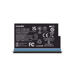 Insta360 X5 Battery, Batterie de caméra, Noir