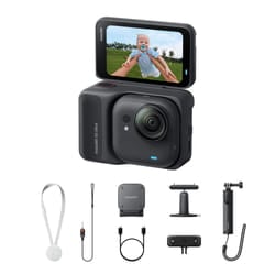 Insta360 GO Ultra Creator Black caméra pour sports d'action 4K Ultra HD 25,4 / 1,28 mm (1 / 1.28") Wifi 52,9 g