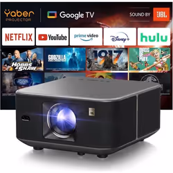 Projecteur Vidéo - Yaber - K3 - 1600 ANSI Lumens - Google TV - Son JBL 30W