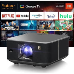 Projecteur Vidéo - Yaber - K3 - 1600 ANSI Lumens - Google TV - Son JBL 30W