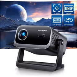 Mini Vidéoprojecteur - PUTRIMS - S28 - WiFi - Bluetooth - 1080P Full HD