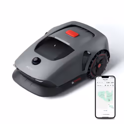 MOVA Tech M1000, Tondeuse à gazon robot, 1000 m², 45%, 24°, IPX6, Noir, Gris, Rouge