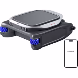 Dreame J1, Robot aspirateur de piscine, Piscine, Noir, Bas, Ligne de flottaison, 200 µm, IPX8