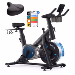 Transformez votre maison en salle de sport avec notre vélo d'appartement ! Découvrez le vélo d'exercice magnétique amélioré M ...
