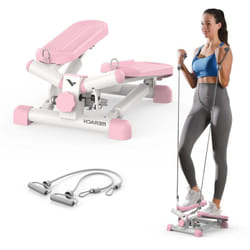 Merach - Stepper 2 En 1 Pour La Maison, Réglage Stride Jusqu'à 35 cm, Charge Maximale 150 kg, Avec Écran lcd, Connecté app