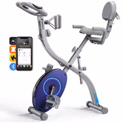 Vélo d'appartement pliable 4 en 1 MERACH – Stable, compact et polyvalent, idéal pour votre entraînement à domicile Entraîneme ...