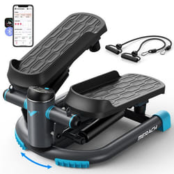Mini Stepper - MERACH - Stepper swing - Mouvement 3D - Connecté APP - Écran LCD - Charge Max de150 kg - Silencieux-maison et bureau